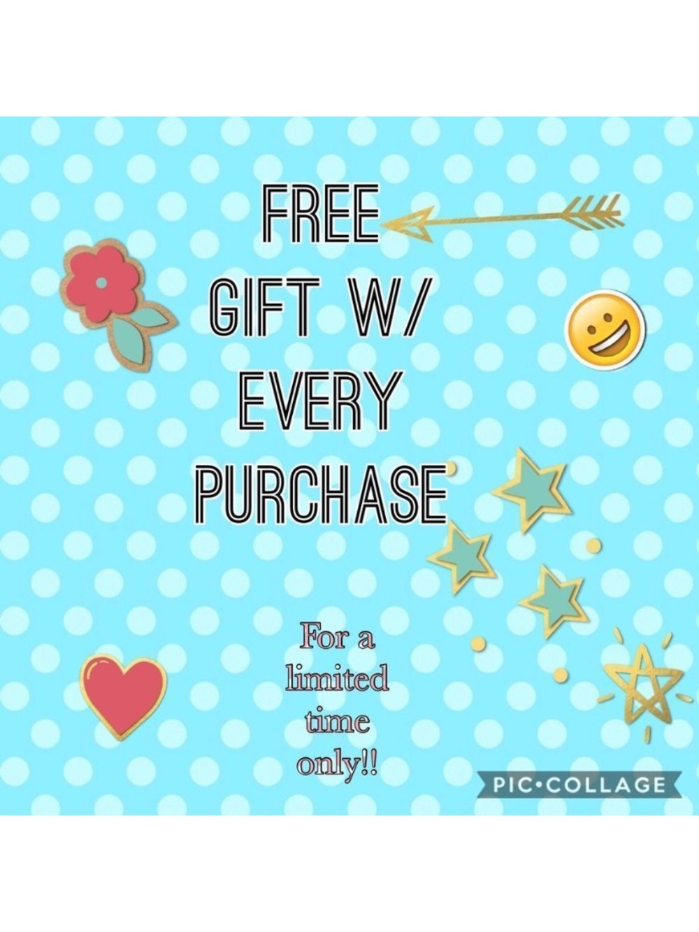 Free gift with purchase